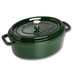 Staub Oval Kochtopf Aus Gusseisen 6,7 L, Grün