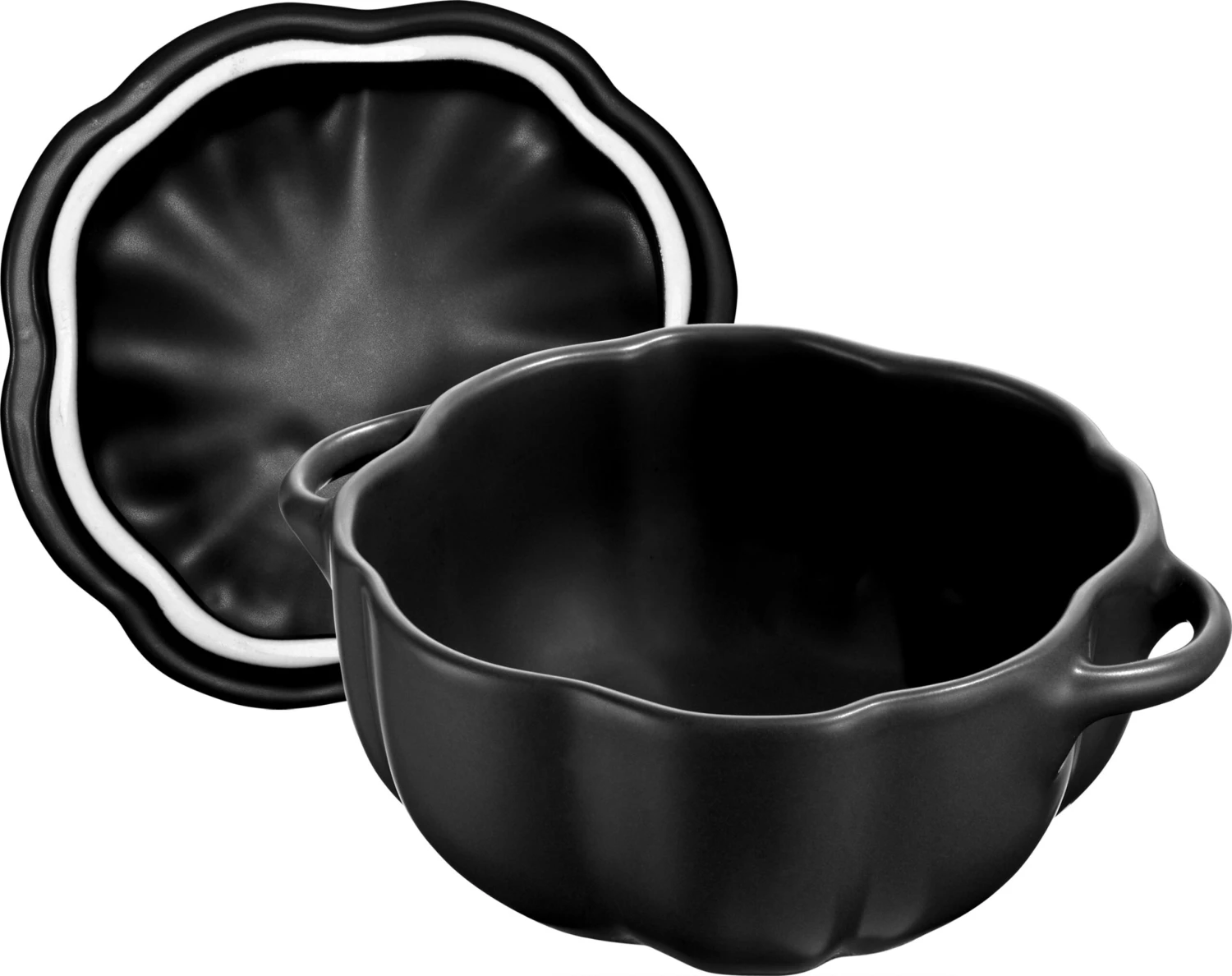 Staub Petite Pumpkin Cocotte Black, 0.7 L 2 Staub Petite Pumpkin Cocotte Black, 0.7 L – Bild 2