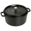 Staub Round Cocotte 30 Cm 8,35 L, Black