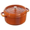 Staub Round Cocotte 26 Cm 5,2 L, Cinnamon