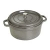 Staub Round Cocotte 28 Cm 6,7 L, Grey
