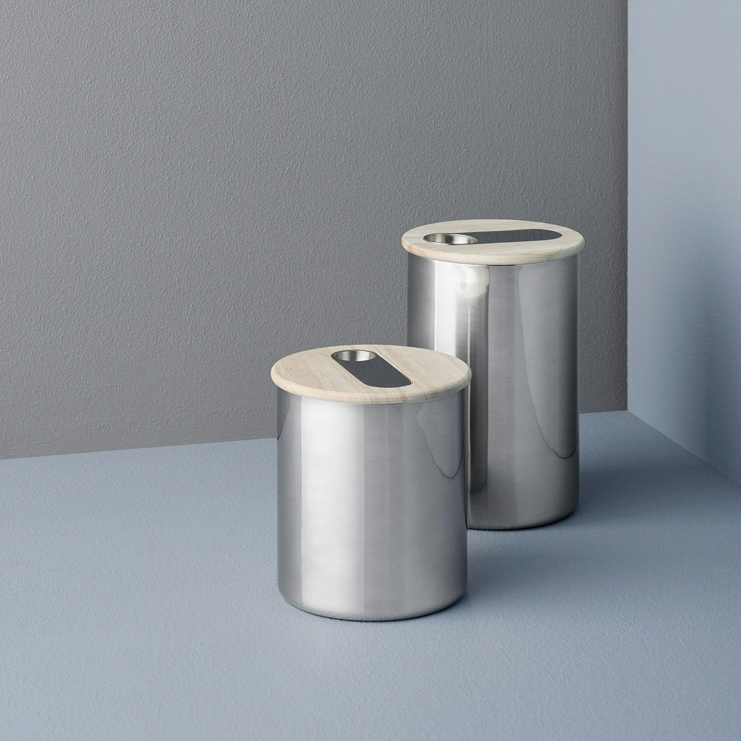 Stelton Scoop Teedose Mit Messlöffel 2 Stelton Scoop Teedose Mit Messlöffel – Bild 2