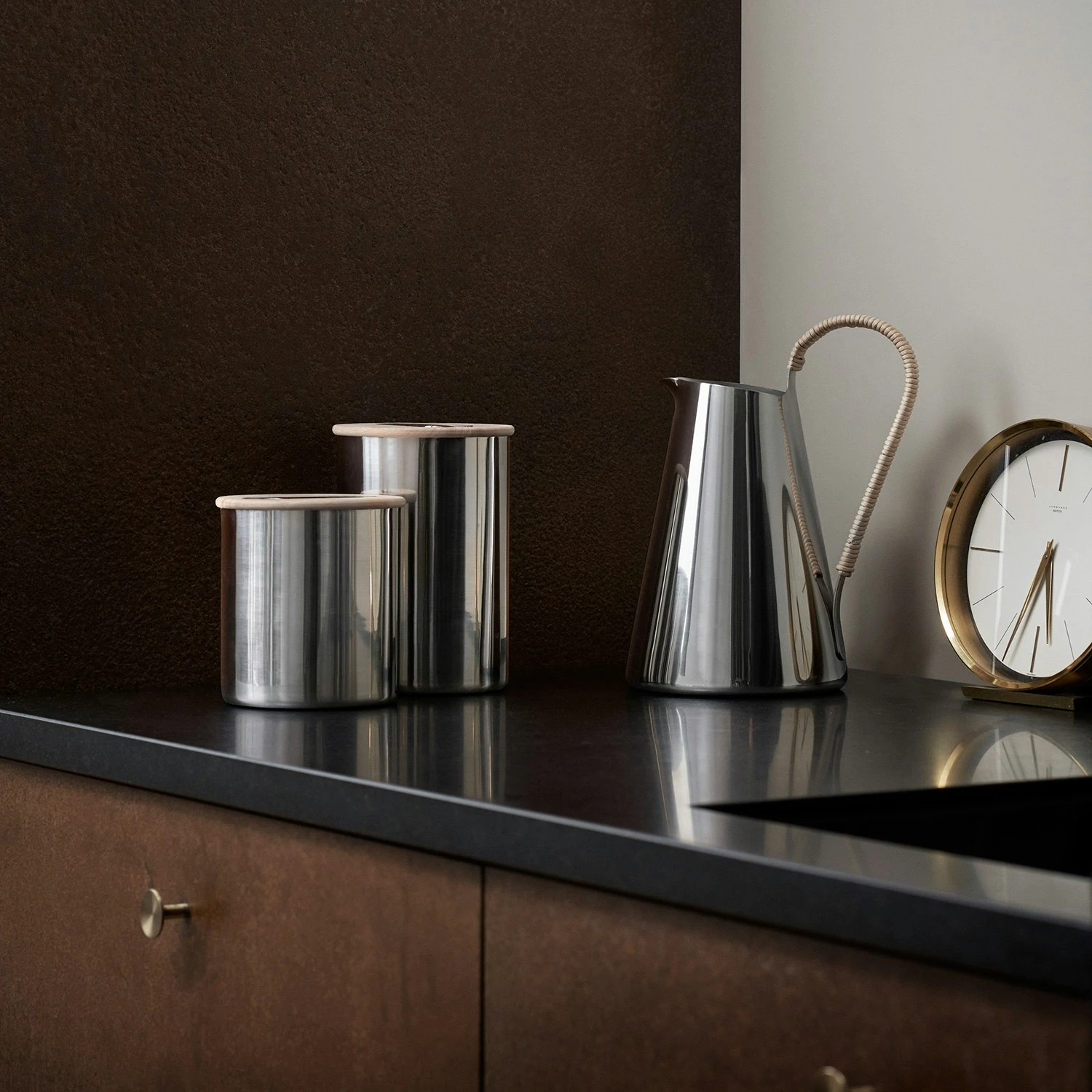 Stelton Scoop Teedose Mit Messlöffel 4 Stelton Scoop Teedose Mit Messlöffel – Bild 4