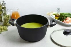 XD Kasserolle Mit Glasdeckel Induktion, 24 Cm -Deutschland Kochzauber Verkaufs-Shop swiss diamond xd casserole with glass lid induction 2