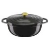 Tefal Air Oval Topf Grau, 5,7 L/30 Cm