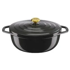 Tefal Air Oval Topf Grau, 5,7 L/30 Cm