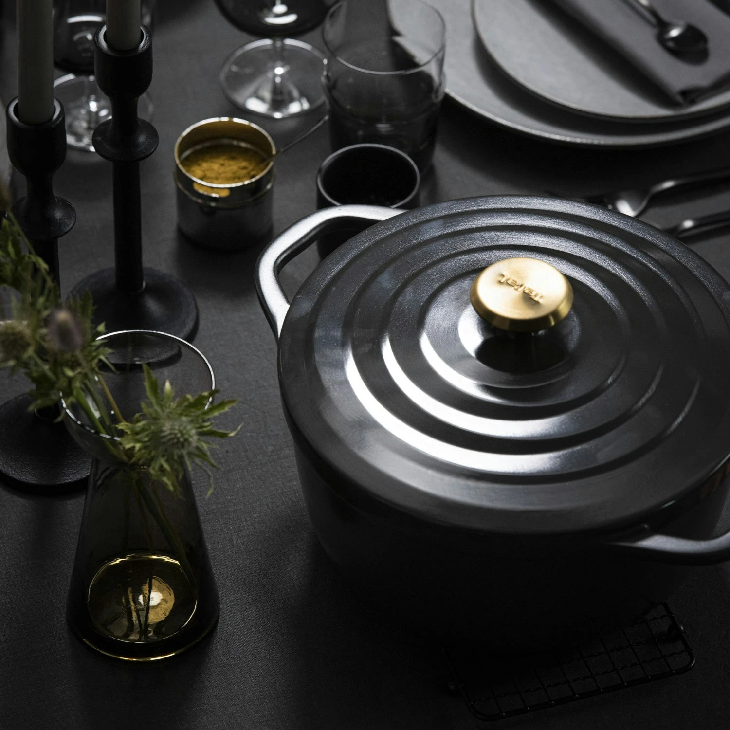 Tefal Air Oval Topf Grau, 3,1 L/20 Cm 3 Tefal Air Oval Topf Grau, 3,1 L/20 Cm – Bild 3