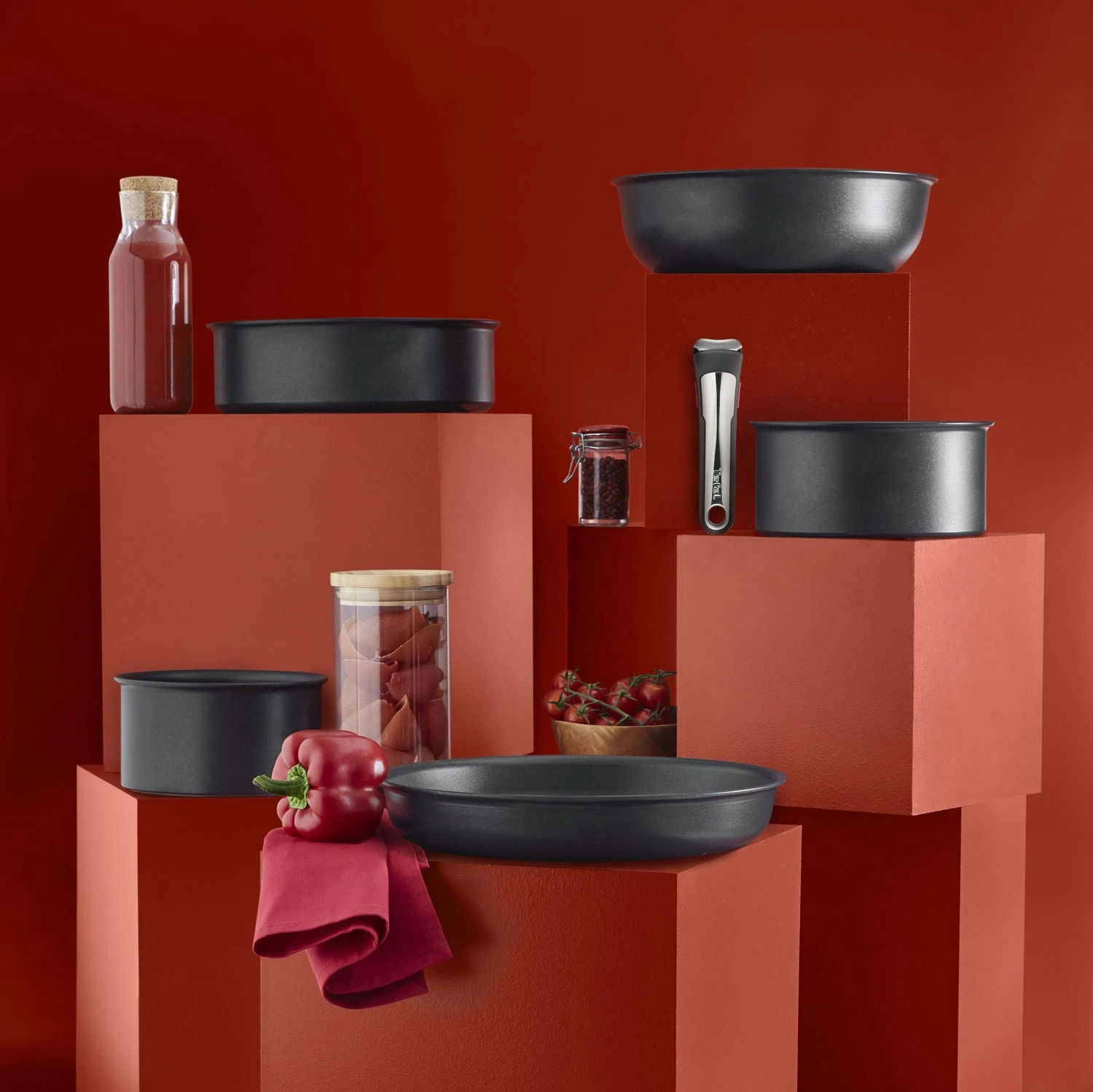 Tefal Ingenio Unlimited ON Topfset, 5 Teile 3 Tefal Ingenio Unlimited ON Topfset, 5 Teile – Bild 3