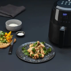 Wilfa Crispier Heißluftfritteuse Airfryer, Schwarzmatt -Deutschland Kochzauber Verkaufs-Shop wilfa crispier 5