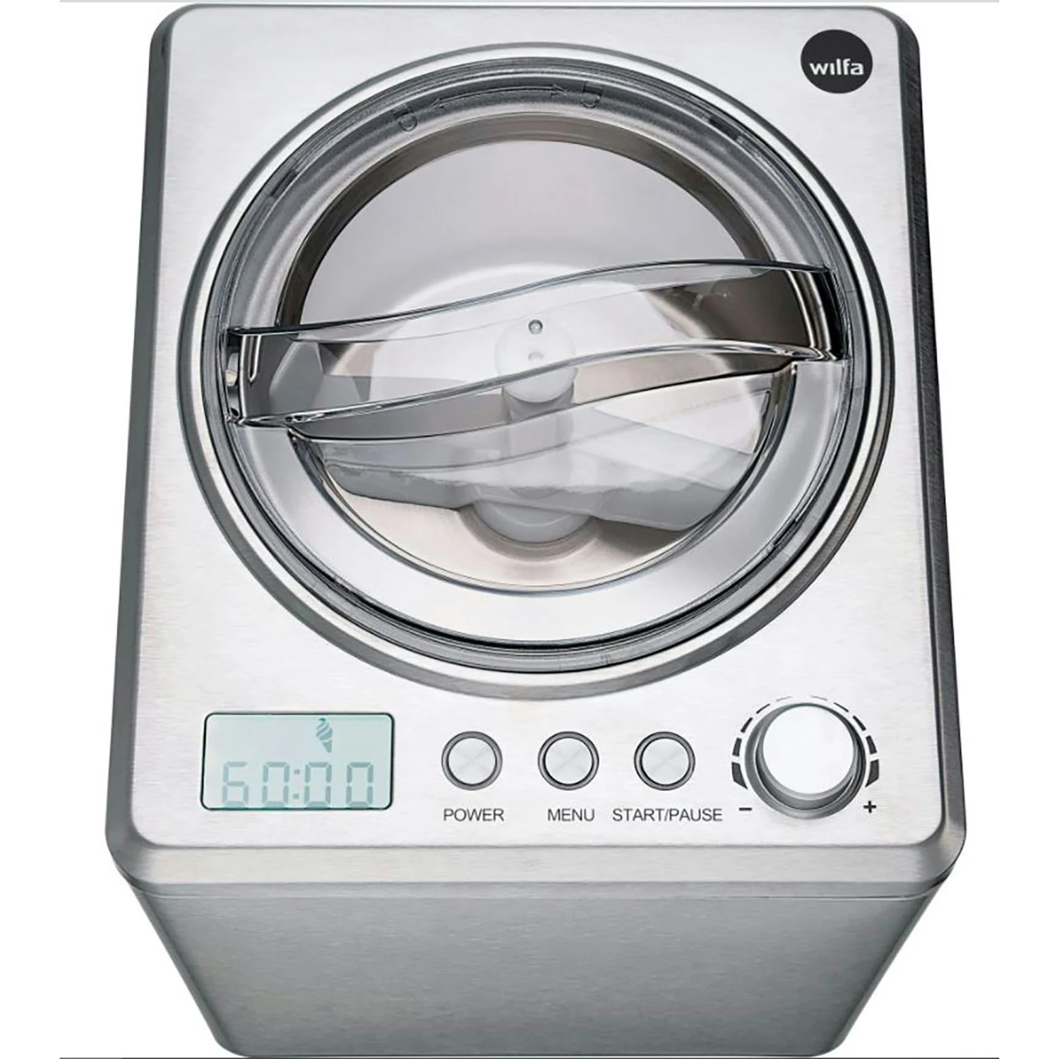Wilfa Eismaschine 2,5 L Silber 2 Wilfa Eismaschine 2,5 L Silber – Bild 2