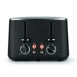 Wilfa Family Toaster, Schwarz -Deutschland Kochzauber Verkaufs-Shop wilfa family brodrost vit to4w 1600 3