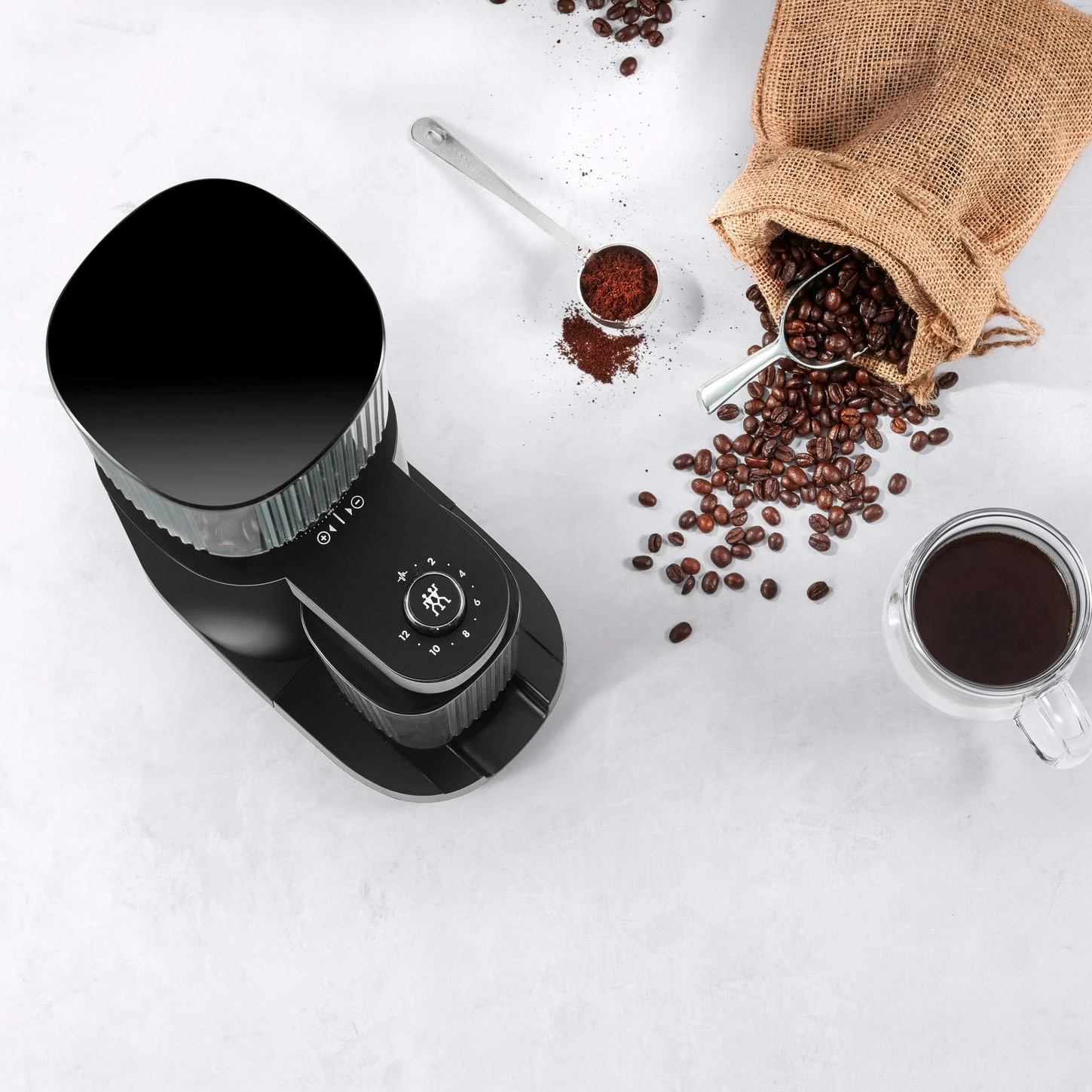 Zwilling Enfinigy Kaffeemühle, Schwarz 3 Zwilling Enfinigy Kaffeemühle, Schwarz – Bild 3
