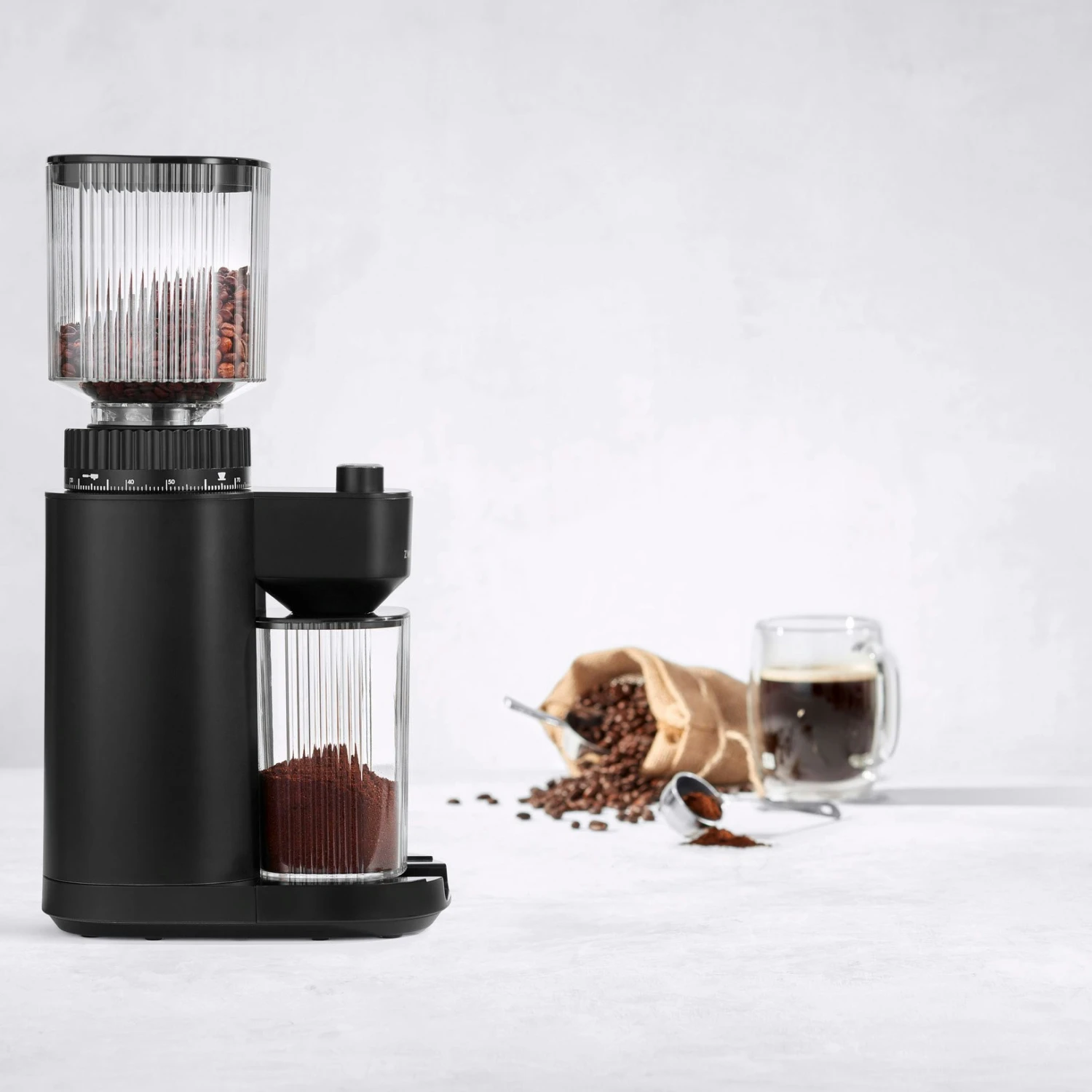 Zwilling Enfinigy Kaffeemühle, Schwarz 4 Zwilling Enfinigy Kaffeemühle, Schwarz – Bild 4