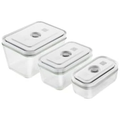 Zwilling Fresh & Save Set Mit Behälter 3 Teile, Borosilikatglas