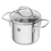 Zwilling Pico Pot With Glass Lid High 1 L/Ø12 Cm
